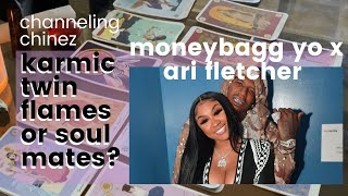 MONEYBAGG YO X ARI FLETCHER | TWIN FLAMES KARMIC RELATIONSHIP TAROT READING | Channeling Chinez