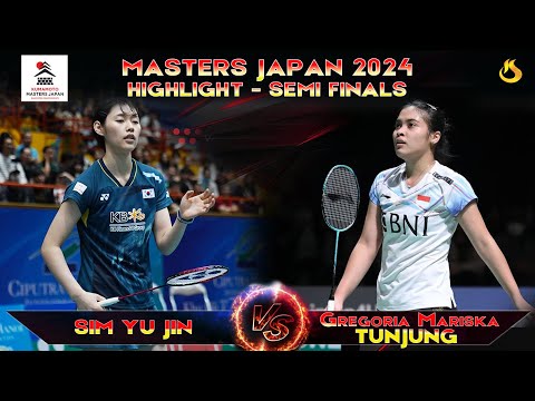 SIM Yu Jin [KOR]  vs Gregoria Mariska TUNJUNG [INA]  | Kumamoto Masters Japan 2024 |SF