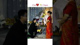 Ashou & Motom💞// Love or Arrange marriage🌼✨// Cute couple 💖 #love #shortvideo// part-1