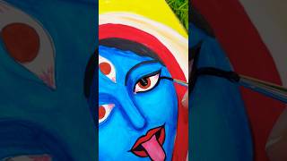 Maa Kali painting #shorts #art #maakali #maakalidrawing