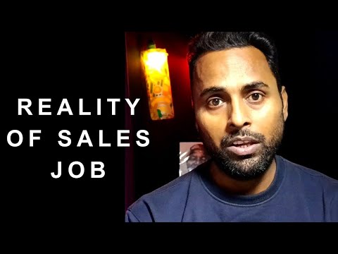 Reality of Sales Job and Career