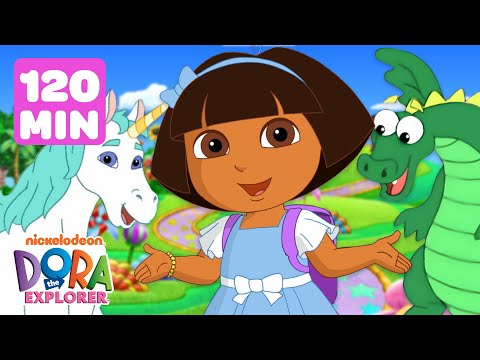 Dora the Explorer Magic & Fairytale Rescues! #2 🦄 2 Hours | Dora & Friends