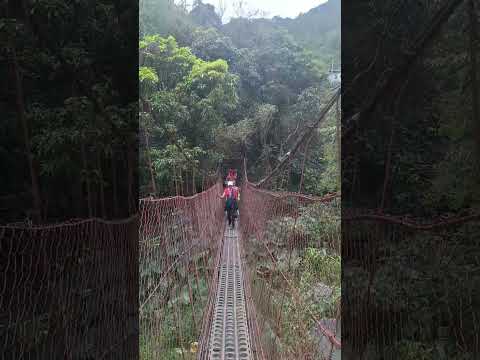 Hanging Bridge #climbing #philippines #happylife