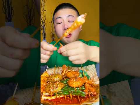 ASMR eating spicy food 🥵🔥#asmr#asmrsounds#asmrfood#shorts#short#food#foodie#viral