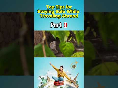 Top Tips for Staying Safe While Traveling Part 3  #travelshorts #safe  #country #travel