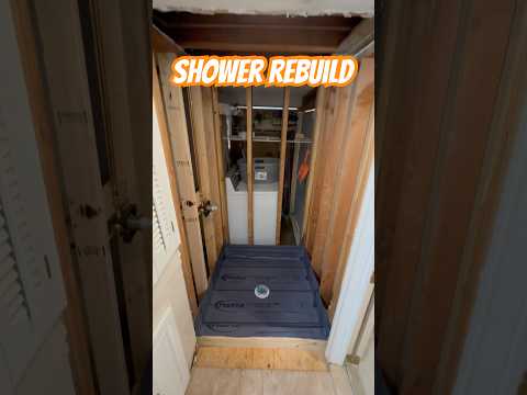 Shower Rebuild #diy #construction #shower #rebuild #howto #stepbystep #bluecollar #trending #viral