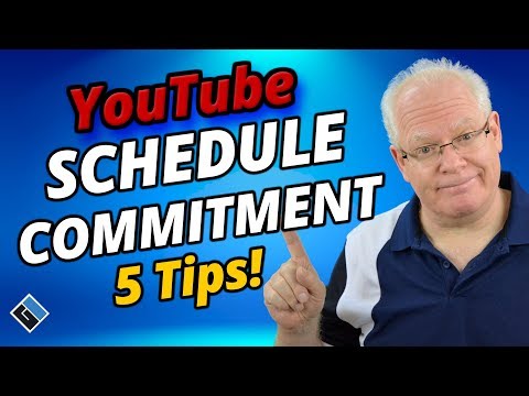 Should I use an upload schedule on YouTube?