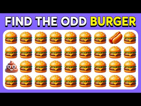 Find the ODD One Out - Junk Food Edition 🍔🍕🍩