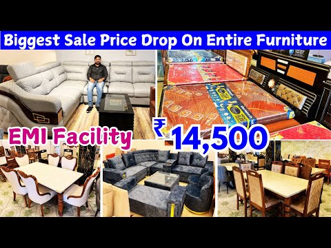 Biggest Sale Price Drop On Entire Furniture | Chepeast Luxury Sofas Marble Dining Teak & Fabric Cots