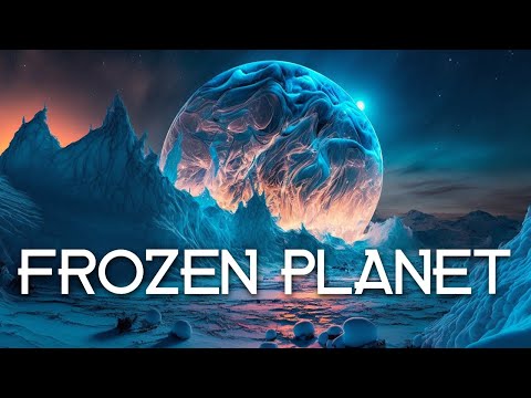 FROZEN PLANET | 1 HOUR OF AMBIENT MUSIC AND ICE PLANET AMBIENCE | CHILL, DEEP FOCUS, MEDITATION