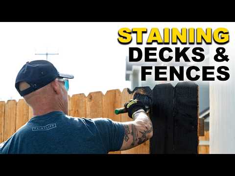 All About Staining | Decks & Fences