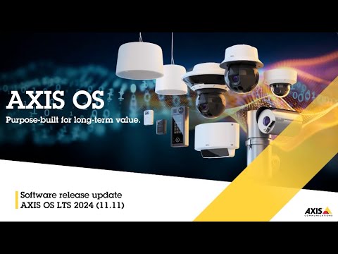 AXIS OS LTS 2024 release update