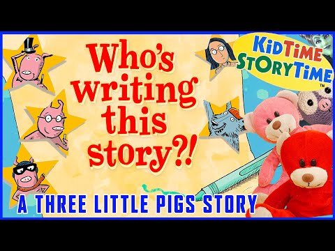 WHO'S Writing This Story!? Three Little Pigs READ ALOUD - Fractured Fairy Tale 🐷