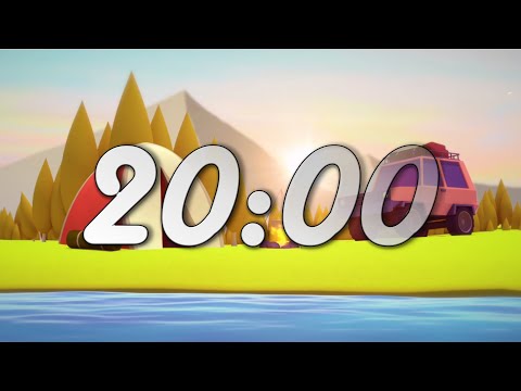 20 Minute Timer With Relaxing Piano Music 🎹🎵