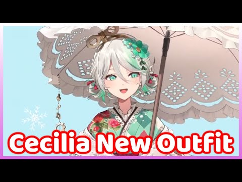 Cecilia New Outfit is Super ELEGANT~ (Hololive)