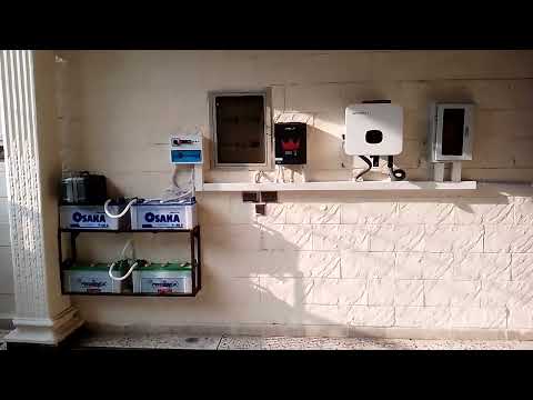 Iqbal town Raza Block Growatt 10 kw ongrid inverter