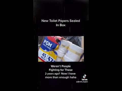 Free Toilet Paper! #dumpsterdiving #dumpsterdive #dumpsterdivers #freefood #free #freebies