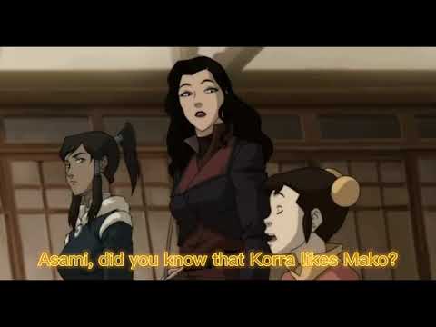 Asami did you know that Korra likes Asami?