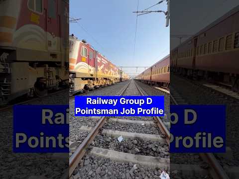 Railway Group D Pointsman Job Profile🔥