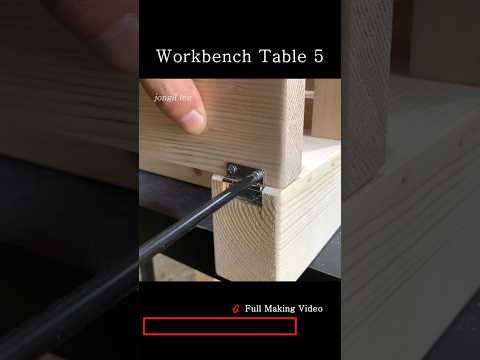 Workbench Table_05 #shorts