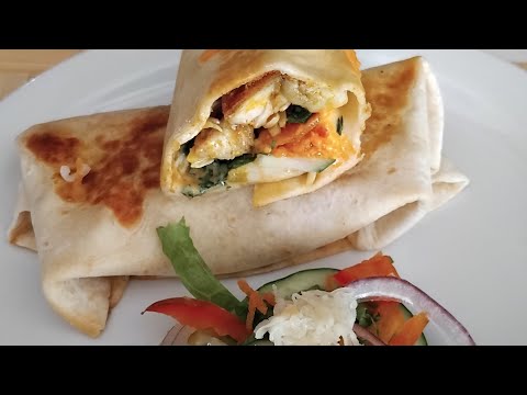 One Wrap, Endless Flavour | Cheesy, Creamy | Chicken & Veggie Delight! | Lunch Idea | Quick meal