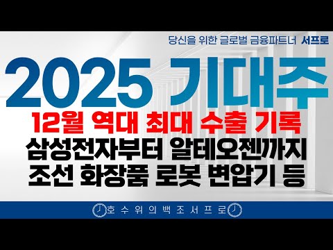 [ 2025 주식 추천 주식 ] 삼성전자부터 알테오젠까지 제약바이오 반도체 2차전지 변압기 조선 한화오션 화장품관련주 네이처셀 브이티 등