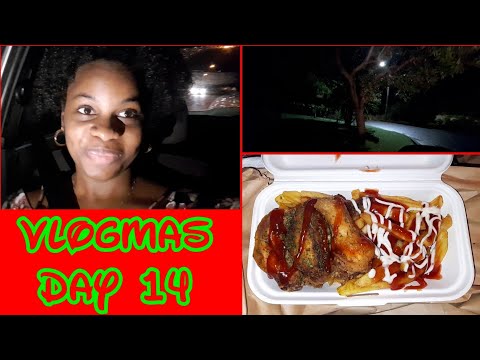 VLOGMAS GRENADA 2021 DAY 14!!! CHASING FOOD AND LIGHTS!!