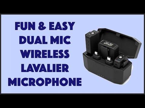 VeGue W2 Wireless Lavalier Microphone Kit -- DEMO & REVIEW