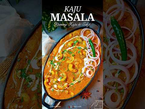 Kaju Masala | Dhaba Style Recipe |  Cashew Curry | Kaju Masala Recipe | Kaju Sabji | #shorts