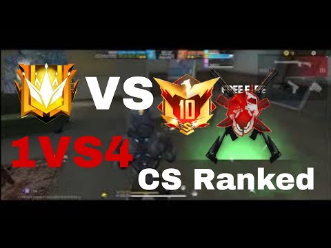 1vs 4 CS ranked game play India Gamer // India free fire vs Max Gamer // @KC333Gaming