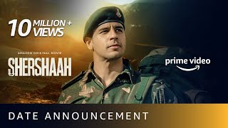 Shershaah - Date Announcement | Vishnu Varadhan | Sidharth Malhotra, Kiara Advani | Aug 12