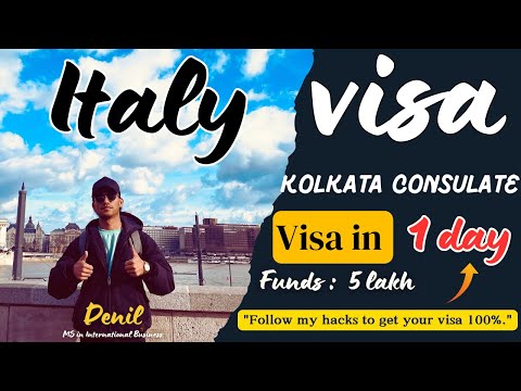 Visa Interview | Kolkata | Visa in JUST 1 DAY | ITALY STUDENT VISA -  Kolkata Consulate #studyabroad