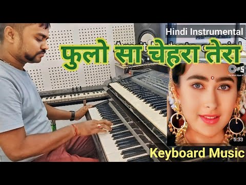 Phoolon Sa Chehra Tera ❤️ | Instrumental Music | Anari | Udit Narayan | Live Instrumental