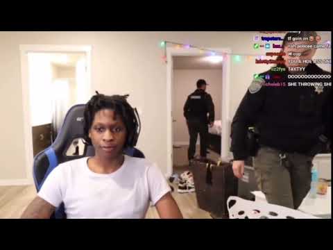 NoLimitJay calls the cops on his girlfriend after she accused him of cheating and poured water on