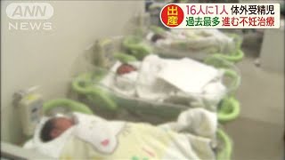 16人に1人が体外受精児　“過去最多”進む不妊治療(2020年10月2日)