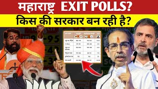 Maharashtra Vidhan Sabha Election EXIT POLLS 2024? Maha vikas Aghadi VS MAHAYUTI Set Exit polls,BJP,