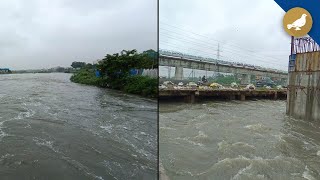 Hyderabad Rains: Musi River swells due to heavy rains