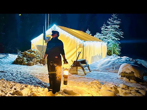 ESCAPE THE ORDINARY | WINTER CAMPING IN BITTER COLD |