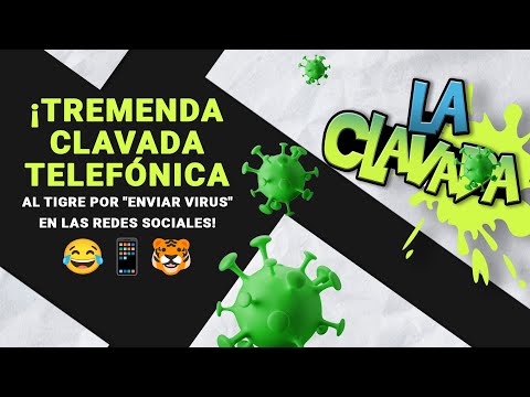 ¡Tremenda Clavada Telefónica al Tigre por "Enviar Virus" en las Redes Sociales! 😂📱🐯 | Enrique Santos