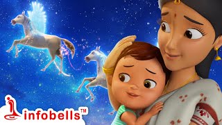 খোকা ঘুমালো পাড়া জুড়ালো-Khoka Ghumalo Para Juralo | Bengali Rhymes and Lullaby | Infobells