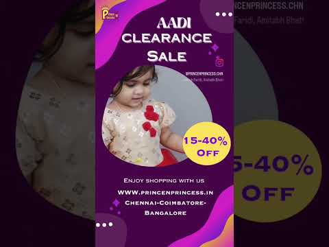 AADI clearance starts!!Flat 15 % and offer upto 40% on all Chennai - Coimbatore stores #shorts#sale