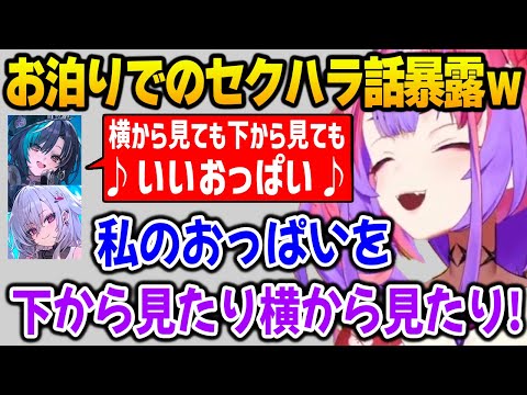 フログロお泊りで千速とリーダーにセクハラされた話を暴露するヴィヴィｗ【FLOWGLOW ホロライブ】