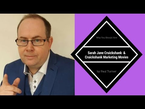 Testimonial - Cruickshank Marketing Movies - Sarah Jane Cruickshank,