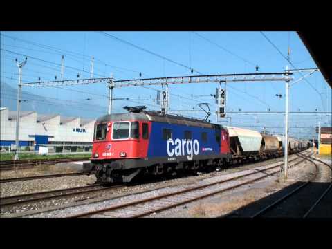 Trafic en gare de Bex - 08.09.2012