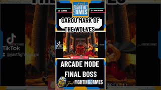 Final Boss Part 1 Garou Mark of the Wolves #justfightinggames #jfg #garoumarkofthewolves