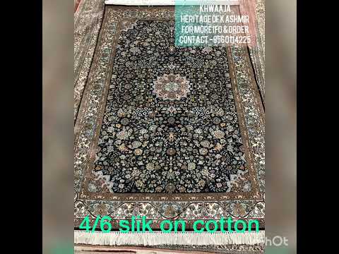 Kashmir Handmade Carpets by Award winning Artisians of Kashmir.