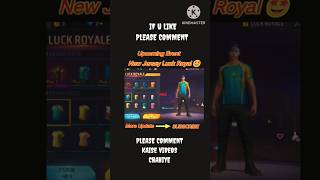 Return Jersey Luck Royal 🤩 ff new event/Free Fire New event#shorts#ff || #freefirenewevent