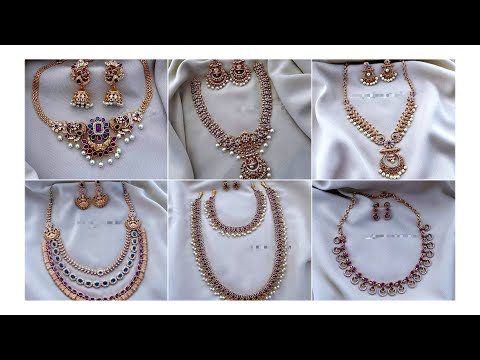 latest heavy bridal chocker necklace collection ||latest collection of 2023 bridal necklace