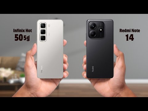 INFINIX hot 50 5g vs REDMI note 14