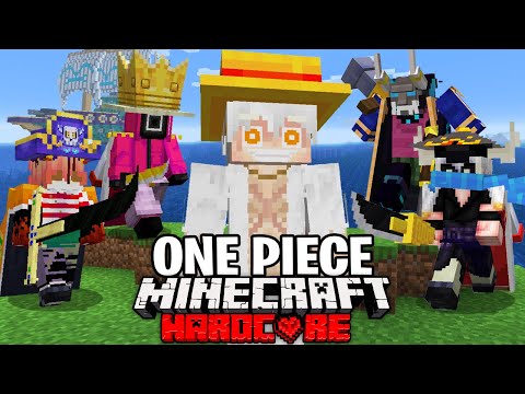 100 Players Simulate a ONE PIECE Civilization in Minecraft